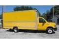 2008 Yellow Ford E Series Cutaway E350 Commercial Moving Truck  photo #8