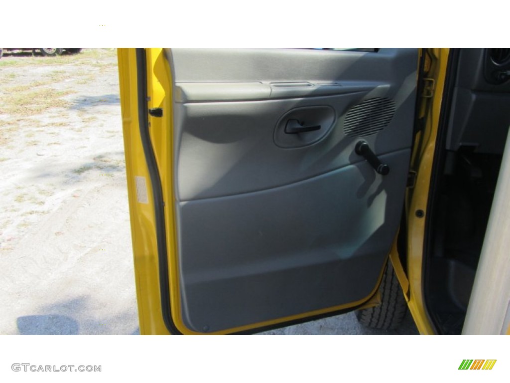 2008 E Series Cutaway E350 Commercial Moving Truck - Yellow / Medium Flint photo #36