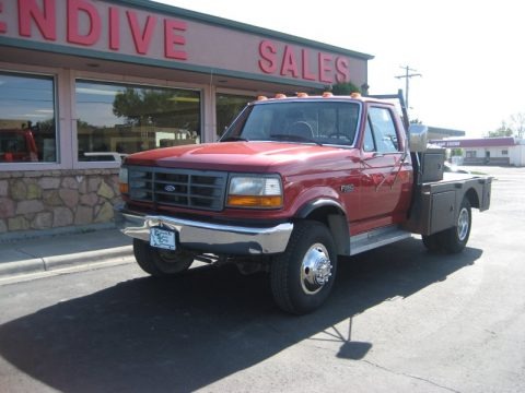 1997 Ford F350 XL Regular Cab 4x4 Chassis Data, Info and Specs