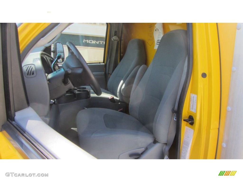 2008 E Series Cutaway E350 Commercial Moving Truck - Yellow / Medium Flint photo #39