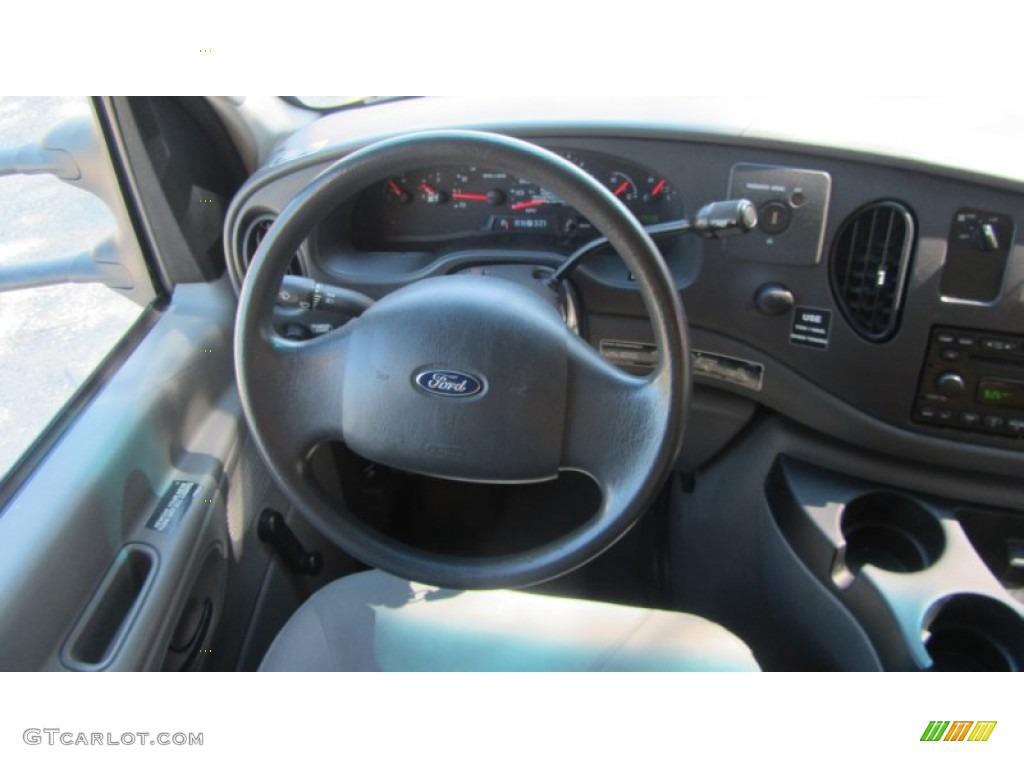 2008 E Series Cutaway E350 Commercial Moving Truck - Yellow / Medium Flint photo #43