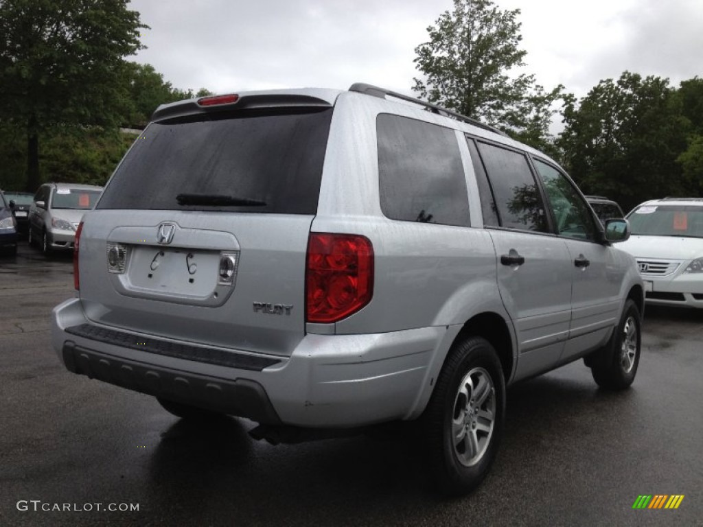 2005 Pilot EX 4WD - Billet Silver Metallic / Gray photo #9