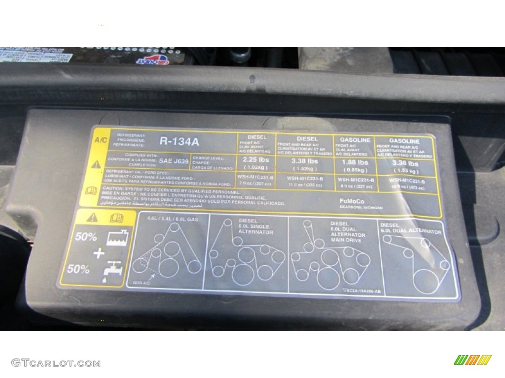 2008 E Series Cutaway E350 Commercial Moving Truck - Yellow / Medium Flint photo #56