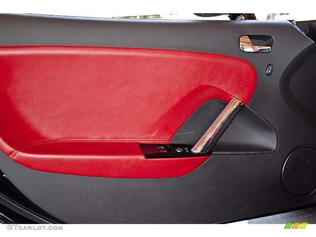 2009 Saturn Sky Red Line Roadster Red Door Panel Photo #65503579