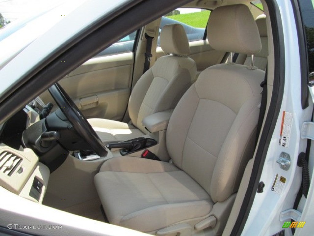 2010 Kizashi S AWD - White Water Pearl / Beige photo #13