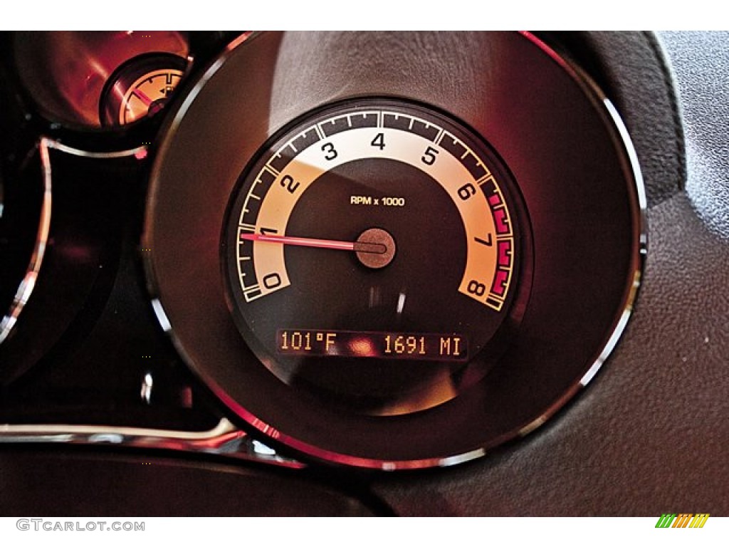 2009 Saturn Sky Red Line Roadster Gauges Photo #65503613