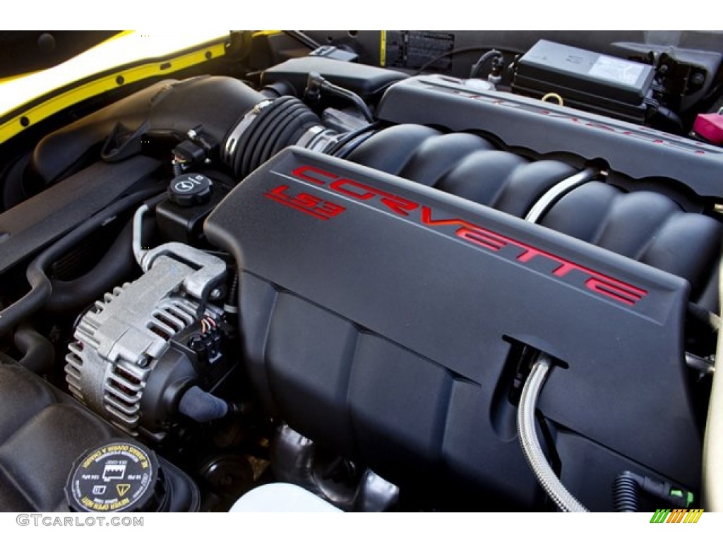 2009 Chevrolet Corvette Coupe 6.2 Liter OHV 16-Valve LS3 V8 Engine Photo #65504045