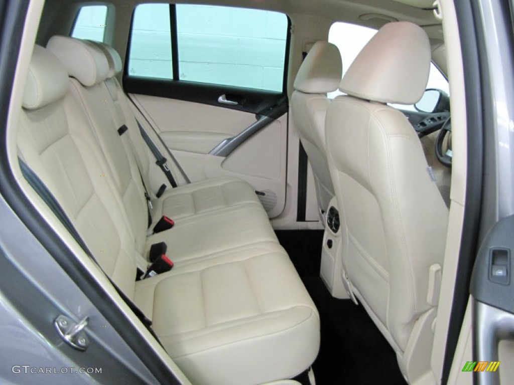 2009 Volkswagen Tiguan SEL 4Motion Rear Seat Photo #65504609