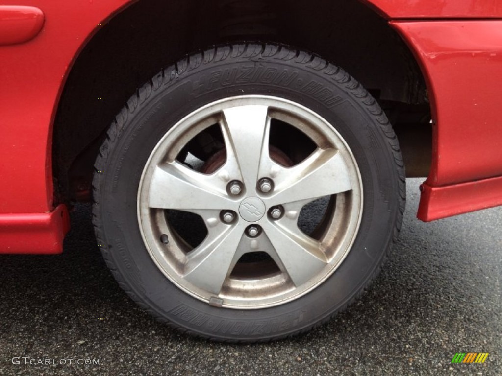 2002 Cavalier Z24 Coupe - Bright Red / Graphite photo #2