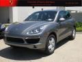 Meteor Grey Metallic 2012 Porsche Cayenne S Hybrid