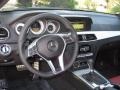 Red 2012 Mercedes-Benz C 350 Coupe Dashboard