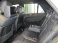 2012 Mercedes-Benz ML Black Interior Rear Seat Photo