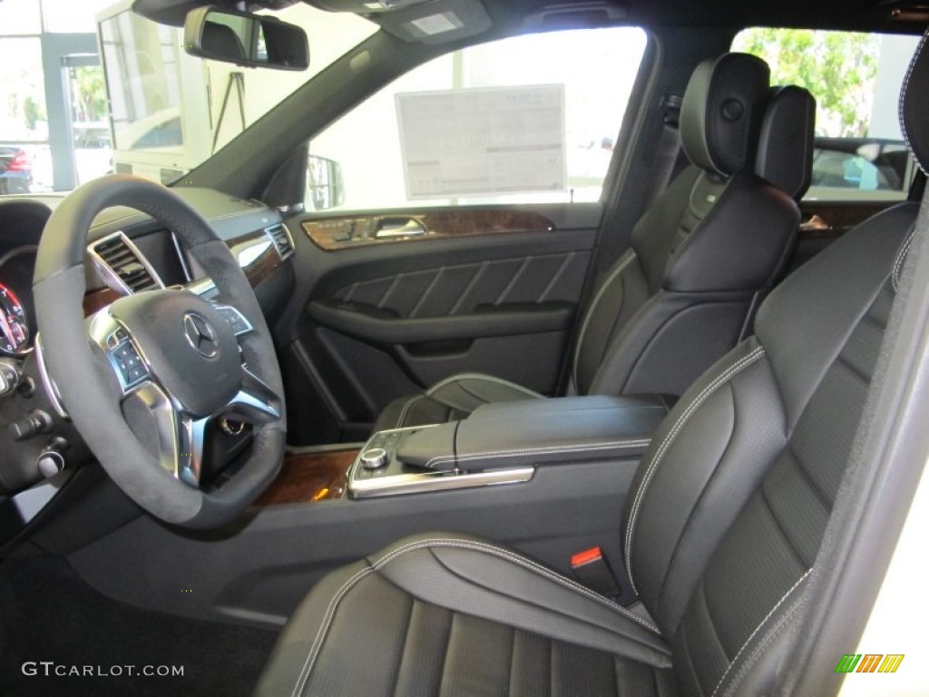 Black Interior 2012 Mercedes-Benz ML 63 AMG 4Matic Photo #65505794