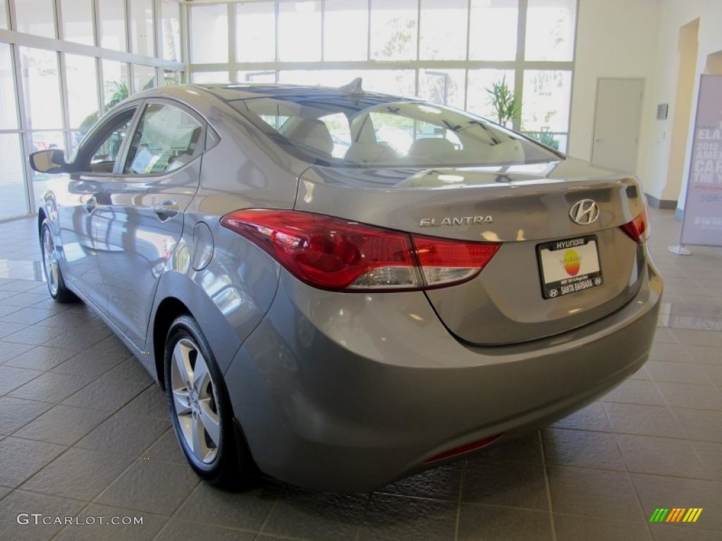 2013 Elantra GLS - Harbor Gray Metallic / Gray photo #3