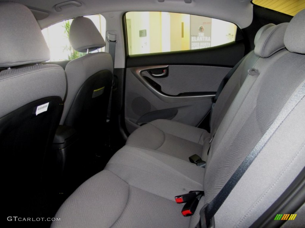 2013 Elantra GLS - Harbor Gray Metallic / Gray photo #4