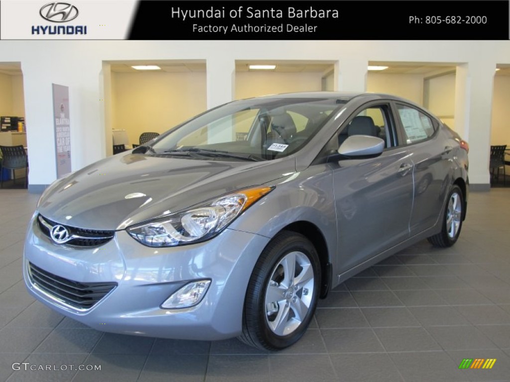 2013 Elantra GLS - Harbor Gray Metallic / Gray photo #1