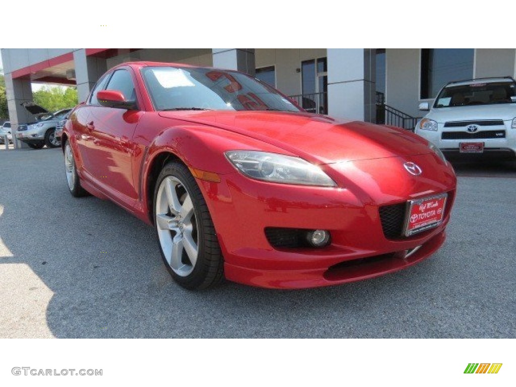 2005 RX-8 Sport - Velocity Red Mica / Black/Red photo #1
