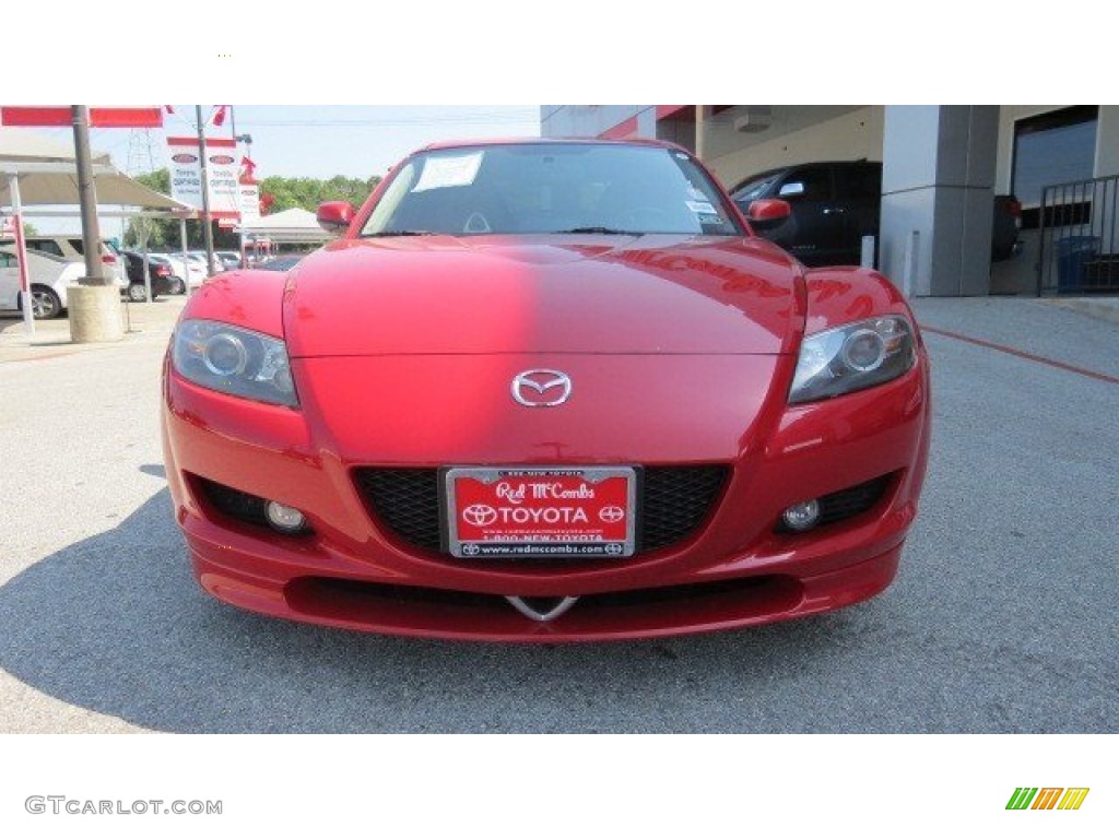 2005 RX-8 Sport - Velocity Red Mica / Black/Red photo #2