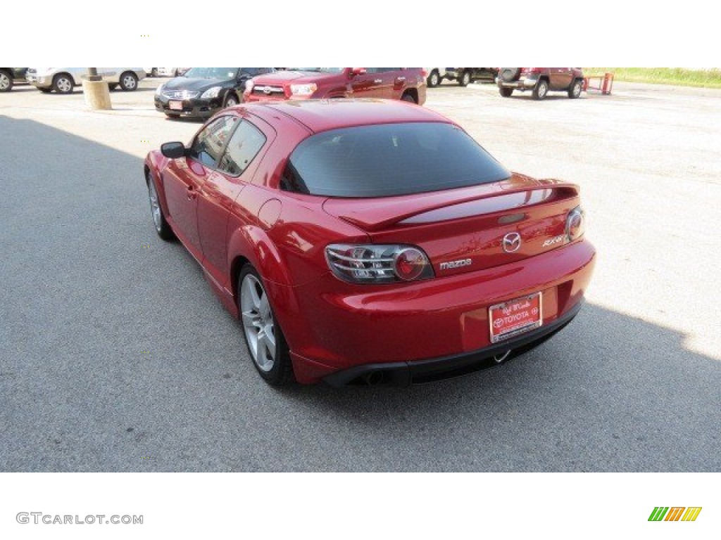 2005 RX-8 Sport - Velocity Red Mica / Black/Red photo #5