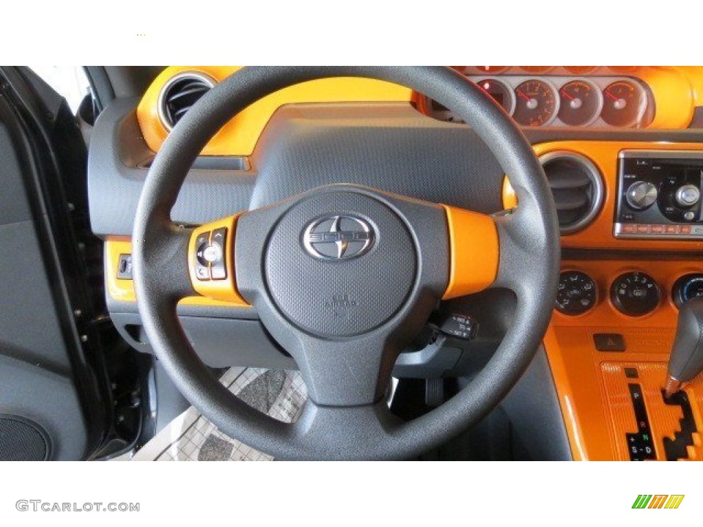 2010 Scion xB Standard xB Model Dark Gray Steering Wheel Photo #65507582
