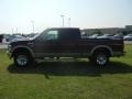 2009 Royal Red Metallic Ford F250 Super Duty Lariat Crew Cab 4x4  photo #5