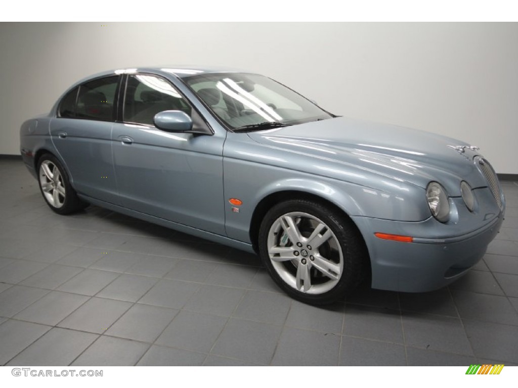 Zircon Metallic 2005 Jaguar S-Type R Exterior Photo #65508219