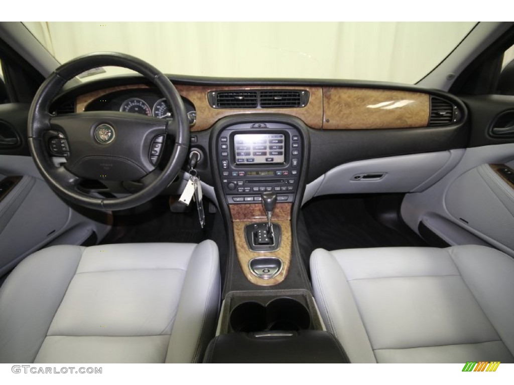 2005 Jaguar S-Type R Dove Dashboard Photo #65508245