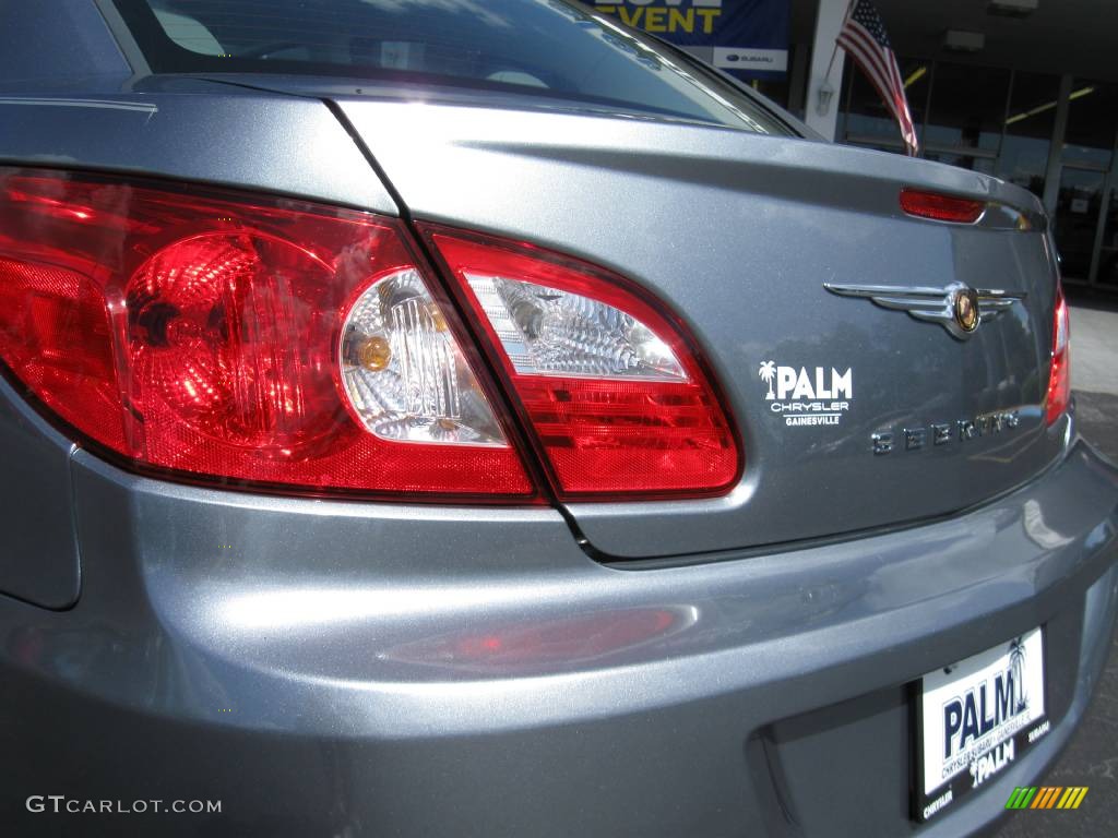 2008 Sebring LX Sedan - Silver Steel Metallic / Dark Slate Gray/Light Slate Gray photo #7
