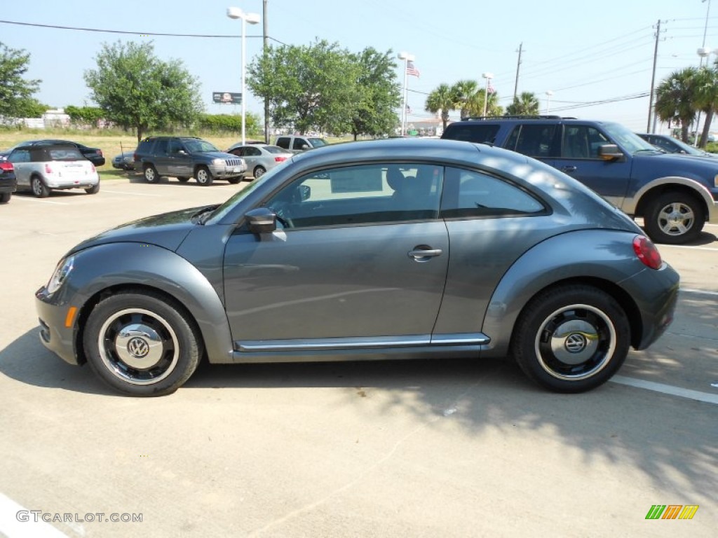 Platinum Gray Metallic 2012 Volkswagen Beetle 2.5L Exterior Photo #65508884