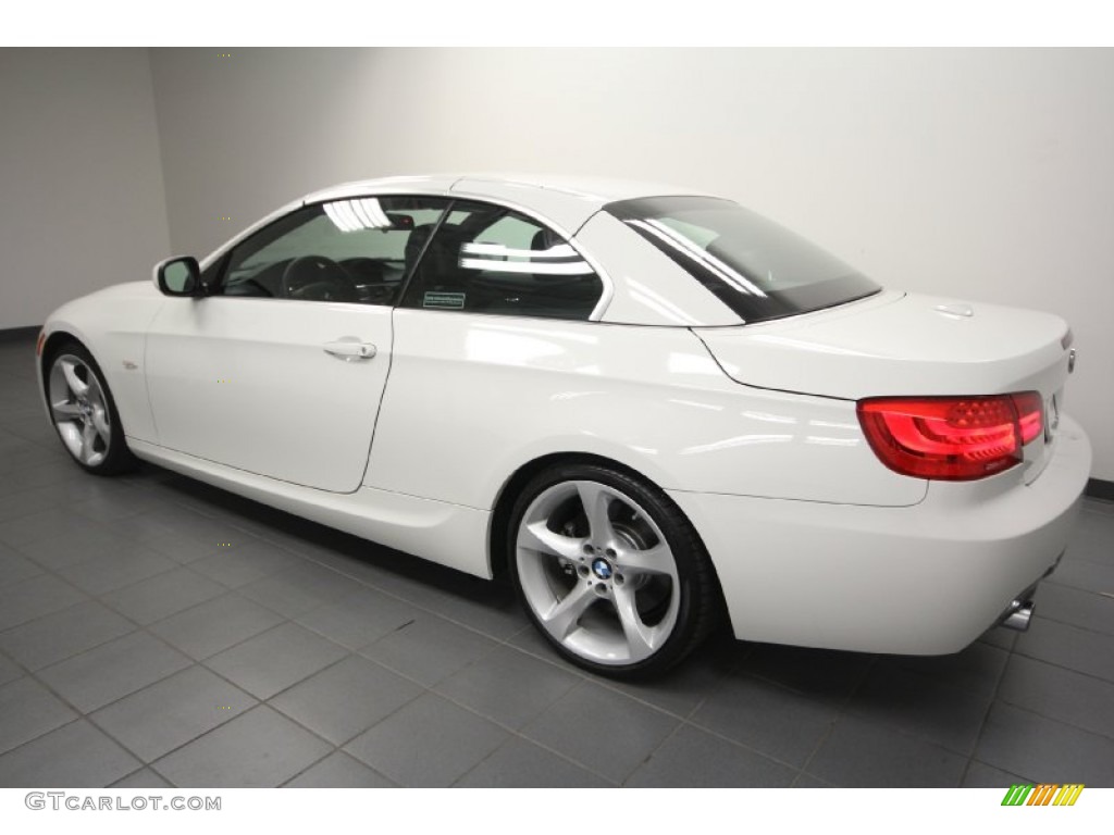 2011 3 Series 335i Convertible - Alpine White / Black photo #5