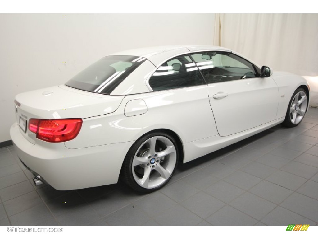 2011 3 Series 335i Convertible - Alpine White / Black photo #12