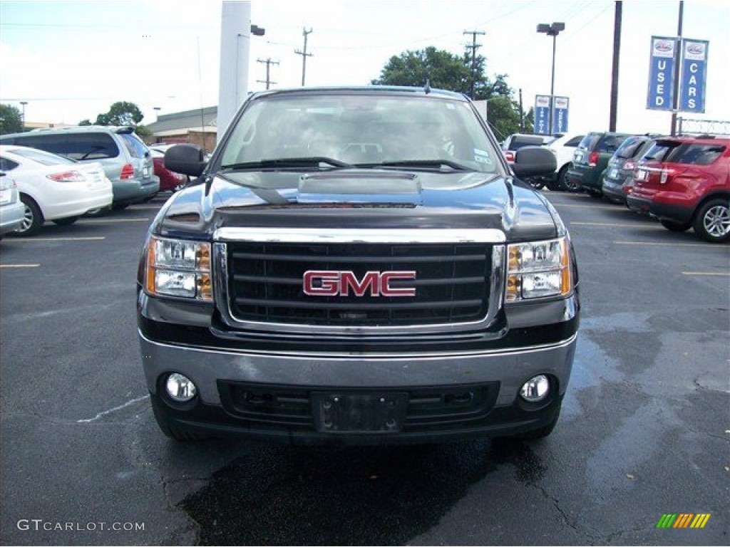 2008 Sierra 1500 SLE Regular Cab - Onyx Black / Ebony photo #30