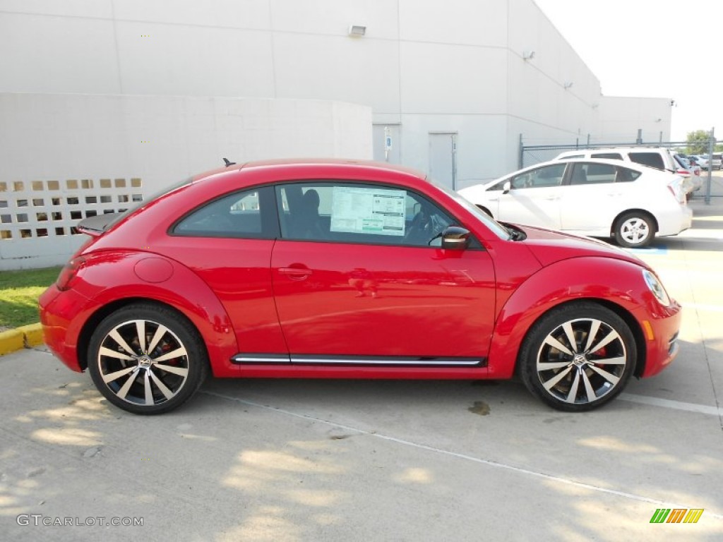Tornado Red 2012 Volkswagen Beetle Turbo Exterior Photo #65509400