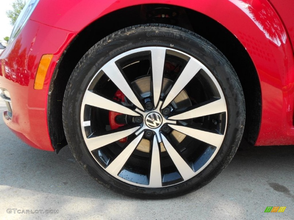 2012 Volkswagen Beetle Turbo Wheel Photo #65509409