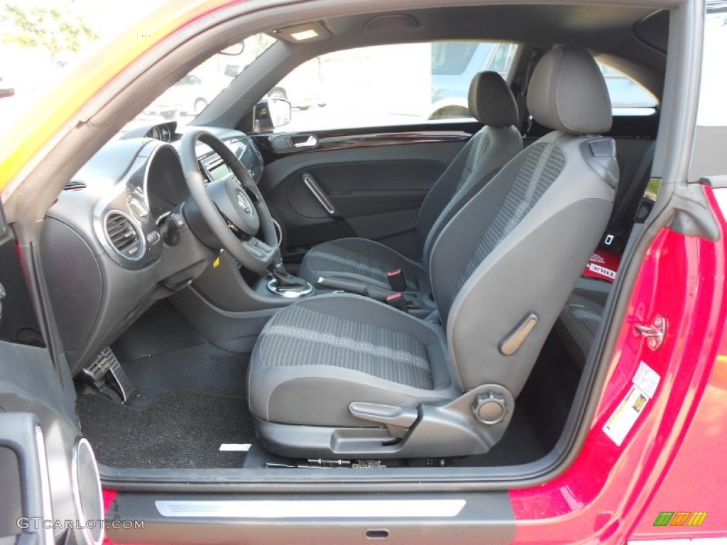 Titan Black Interior 2012 Volkswagen Beetle Turbo Photo #65509426