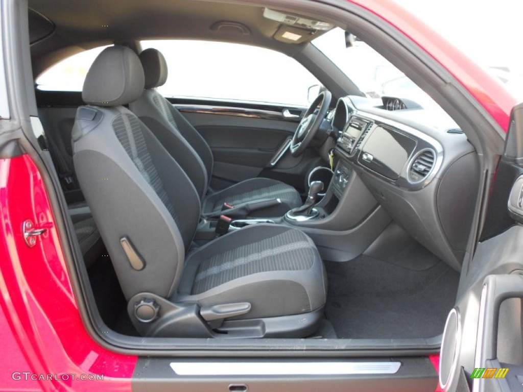 Titan Black Interior 2012 Volkswagen Beetle Turbo Photo #65509445