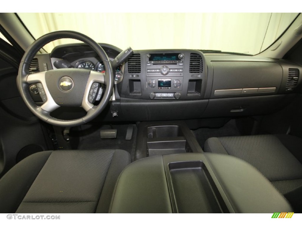 2010 Silverado 1500 LT Extended Cab - Taupe Gray Metallic / Light Titanium/Ebony photo #4