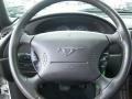 Dark Charcoal 2004 Ford Mustang Convertible Steering Wheel