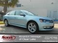 2012 Glacier Blue Metallic Volkswagen Passat V6 SEL  photo #1