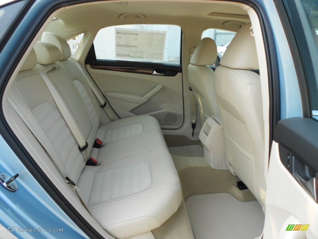 Cornsilk Beige Interior 2012 Volkswagen Passat V6 SEL Photo #65510111