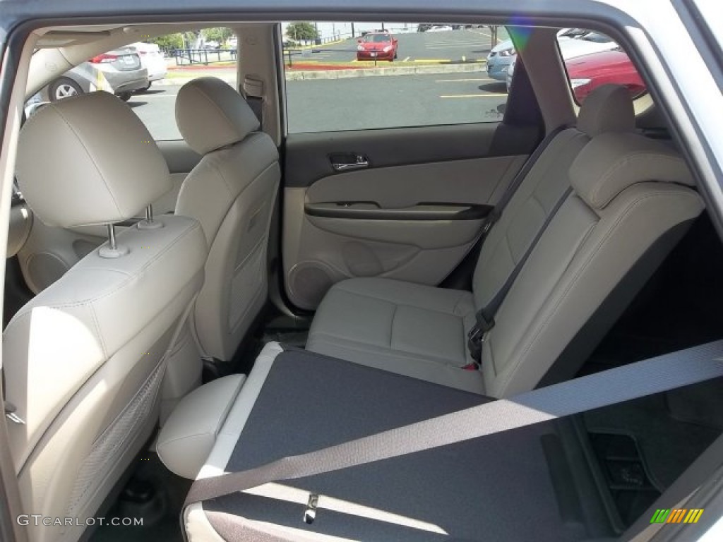 2012 Elantra SE Touring - Polar White / Beige photo #15