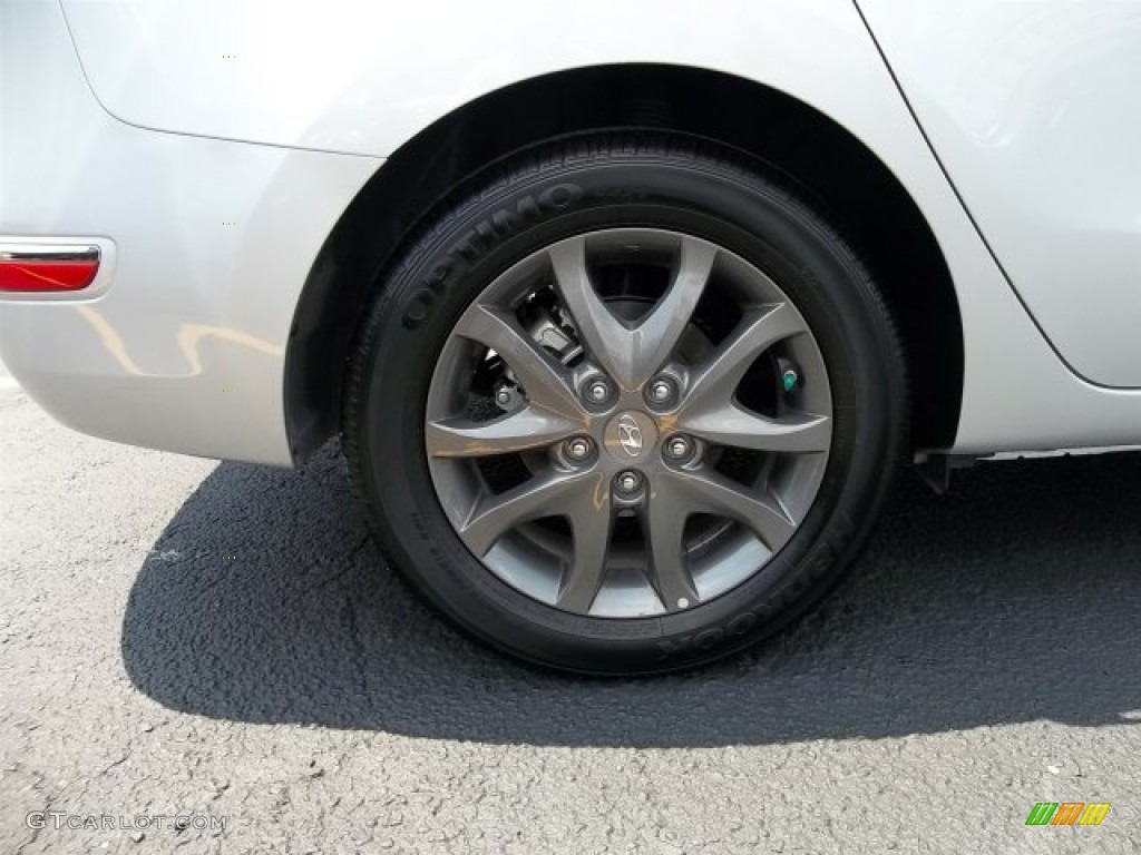 2012 Elantra GLS Touring - Shimmering Silver / Black photo #4