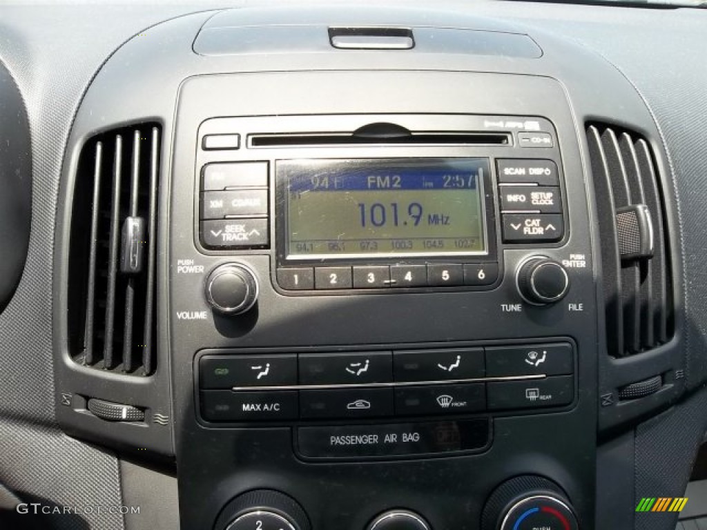 2012 Elantra GLS Touring - Shimmering Silver / Black photo #11