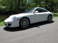 Carrara White 2009 Porsche 911 Targa 4S