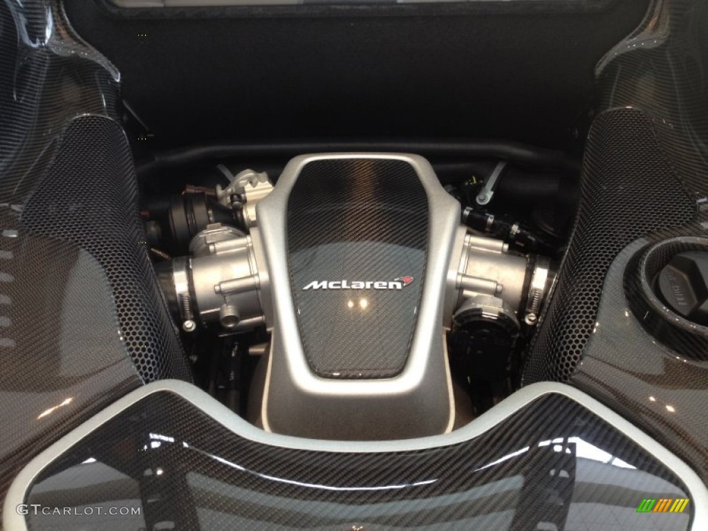 2012 McLaren MP4-12C Standard MP4-12C Model 3.8 Liter Twin-Turbocharged DOHC 32-Valve DVVT M838T V8 Engine Photo #65511860