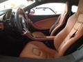 2012 McLaren MP4-12C Carbon Black/Saddle Tan Interior Front Seat Photo