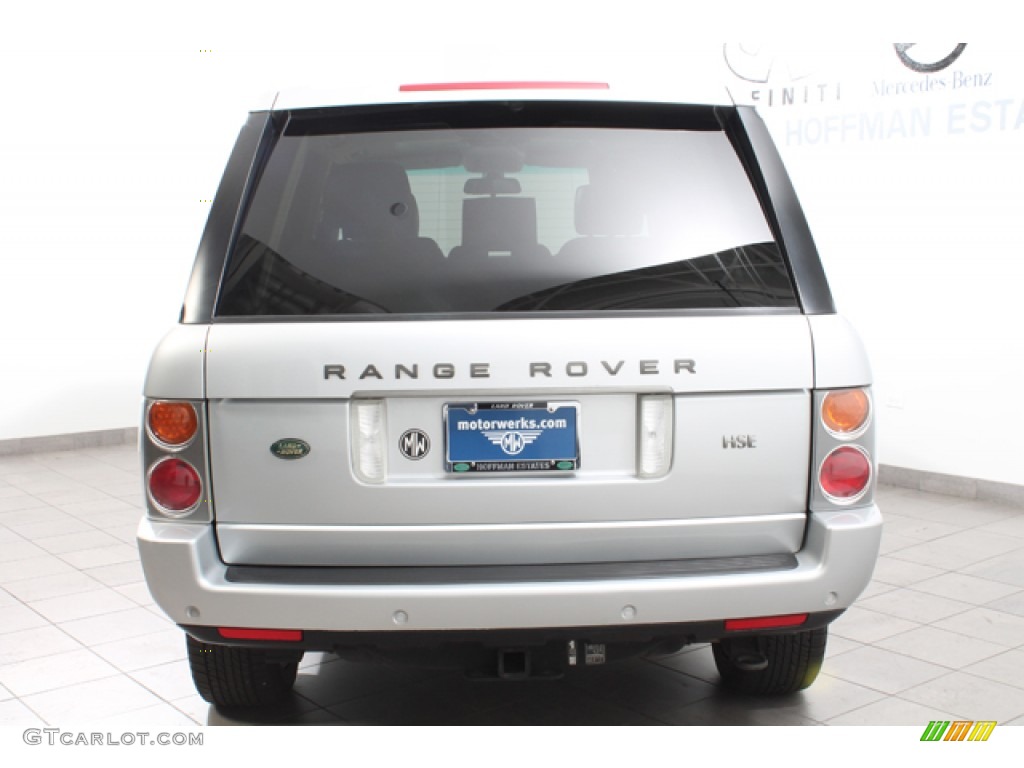2004 Range Rover HSE - Zambezi Silver Metallic / Charcoal/Jet Black photo #4