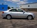 Bright Silver 2009 Hyundai Sonata Limited V6 Exterior