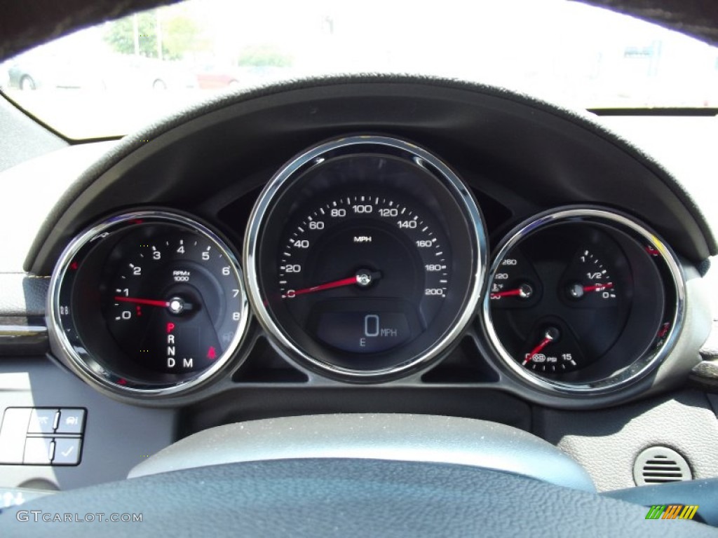 2012 Cadillac CTS -V Coupe Gauges Photo #65512970