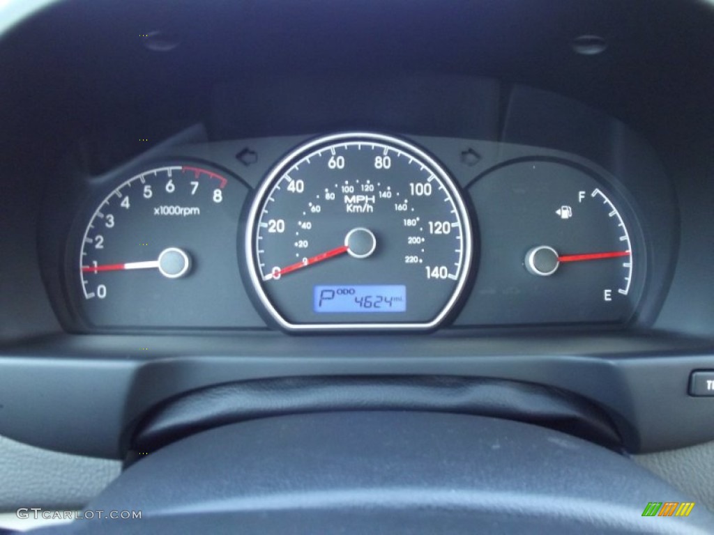 2010 Hyundai Elantra GLS Gauges Photo #65513207